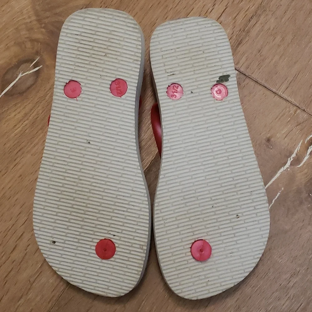 Kids Havaianas flip flop sandals pink 2